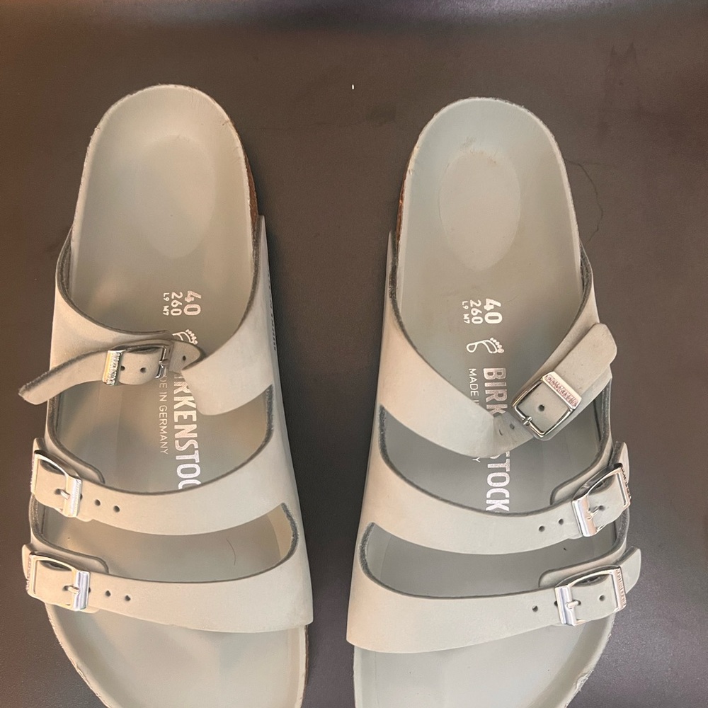 BIRKENSTOCK FLORIDA TRIPLE-STRAP SANDALS